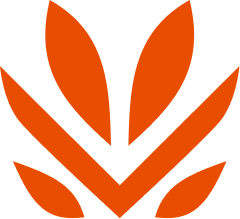 Orange variant of the new Olamalu logo